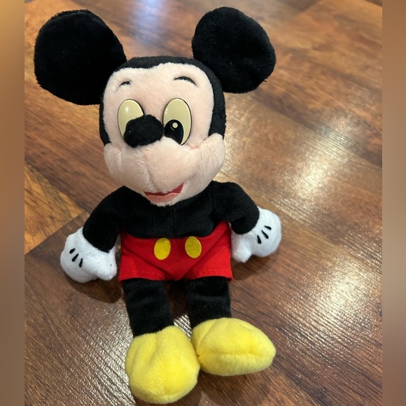 Vintage Disney's Mickey Mouse Plush Walt Disney World Resort 8” Bean Bag - Picture 2 of 6